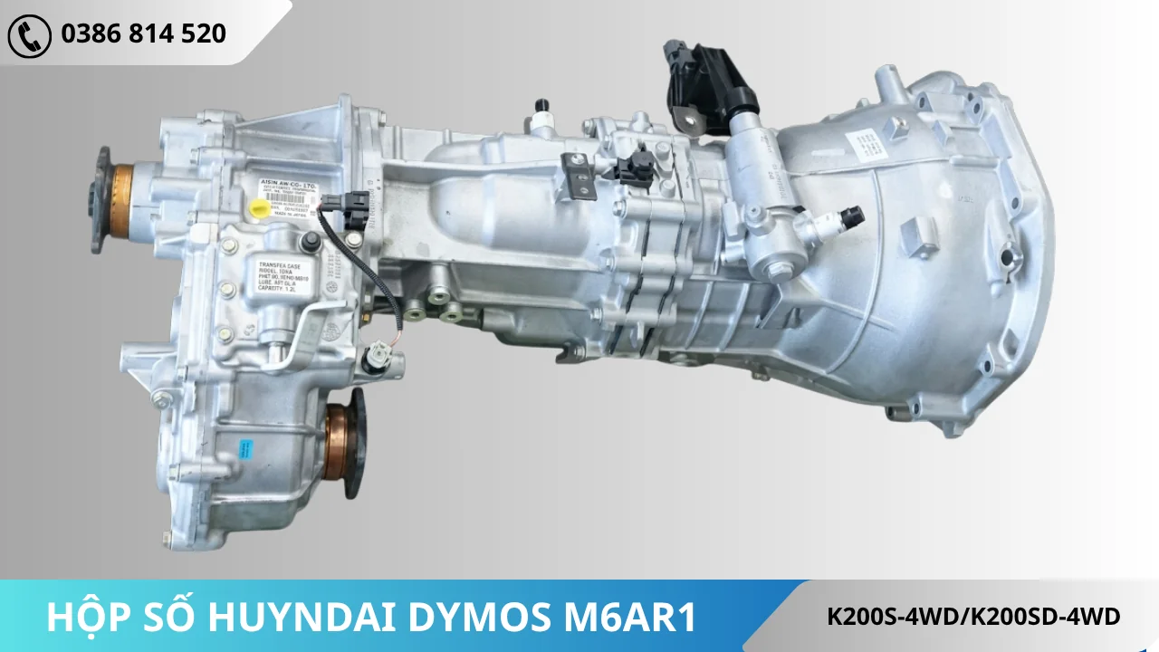 HỘP SỐ SÀN 6 CẤP SỐ TIẾN HUYNDAI DYMOS M6AR1 4x4