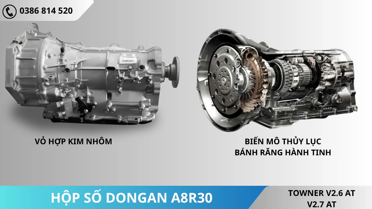 Hộp số DONGAN A8R30