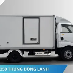 MẶT BÊN XE TẢI KIA K250 THÙNG ĐÔNG LẠNH MỚI MẶT BÊN XE TẢI KIA K250 THÙNG ĐÔNG LẠNH MỚI