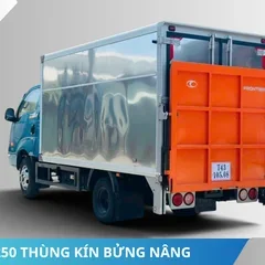 MẶT BÊN XE TẢI KIA K250 THÙNG KÍN BỬNG NÂNG MẶT BÊN XE TẢI KIA K250 THÙNG KÍN BỬNG NÂNG