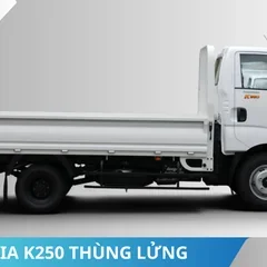MẶT HÔNG XE TẢI KIA K250 THÙNG LỬNG