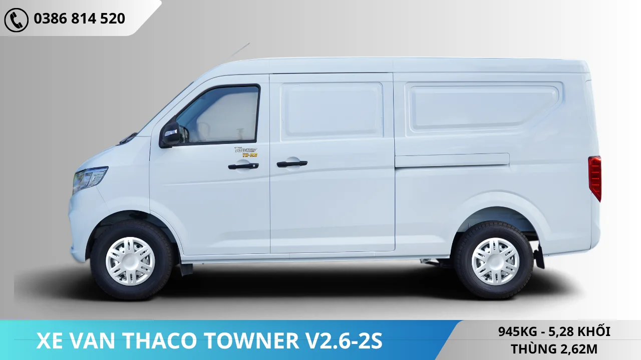 Thân Xe van Thaco Towner V2.6-2S