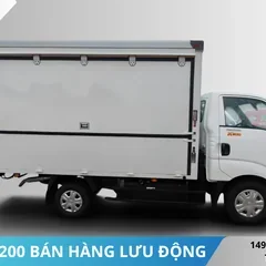 Thân Xe tải Kia K200 bán hàng lưu động Thân Xe tải Kia K200 bán hàng lưu động