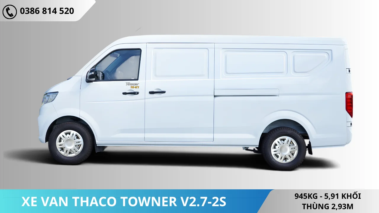 Thân Xe van Thaco Towner V2.7-2S