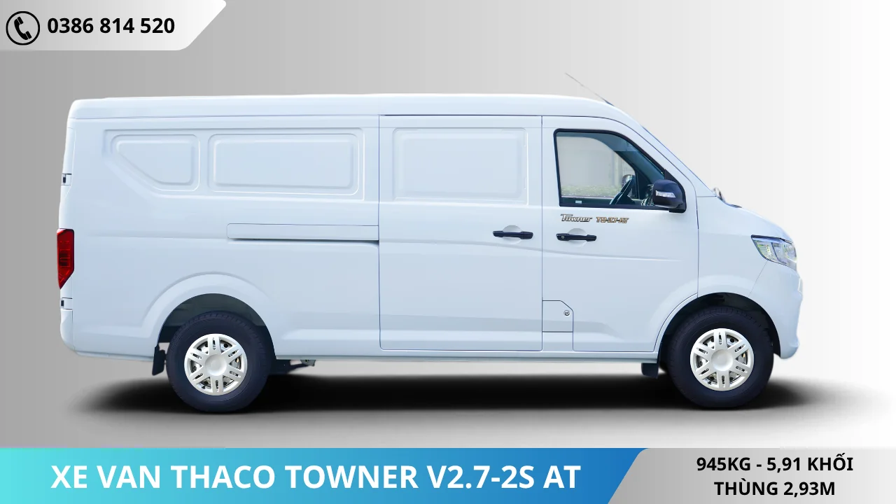 Thân Xe van Thaco Towner V2.7-2S-AT
