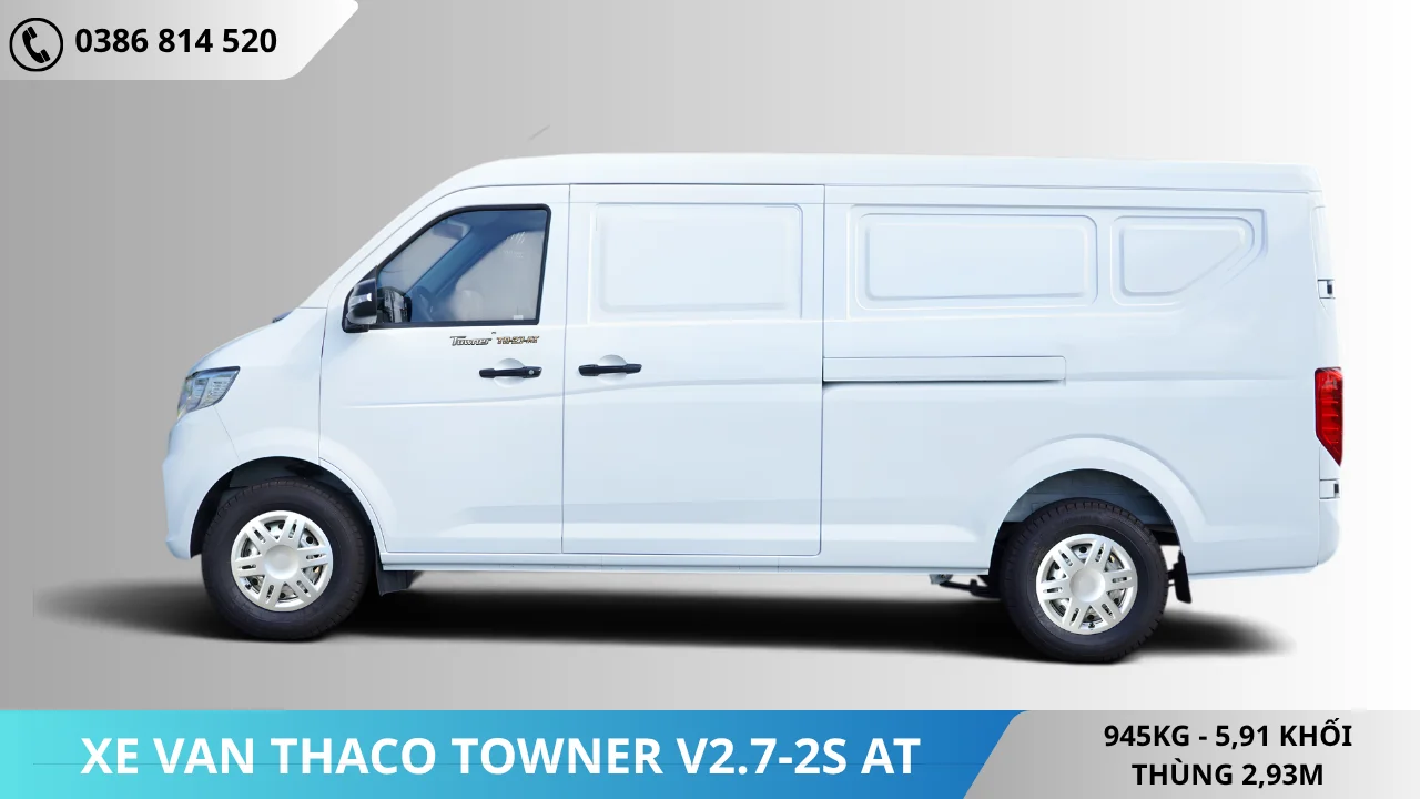 Thân Xe van Thaco Towner V2.7-2S-AT