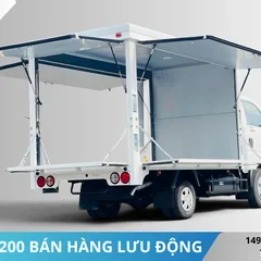 Xe tải Kia K200 bán hàng lưu động (2) Đuôi Xe tải Kia K200 bán hàng lưu động