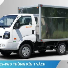 Xe tải Kia K200S-4WD thùng kín 1 vách