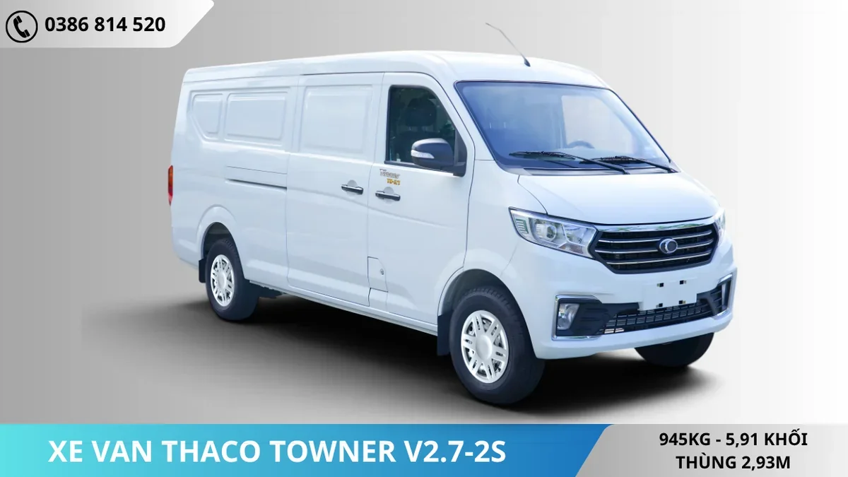 Xe van Thaco Towner V2.7-2S Xe van Thaco Towner V2.7-2S