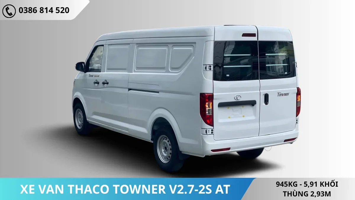 Xe van Thaco Towner V2.7-2S-AT (3) Xe van Thaco Towner V2.7-2S-AT