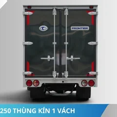 đuôi XE TẢI KIA K250 THÙNG KÍN 1 VÁCH đuôi XE TẢI KIA K250 THÙNG KÍN 1 VÁCH