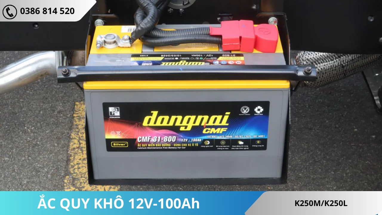 Ắc quy khô 12V-100Ah