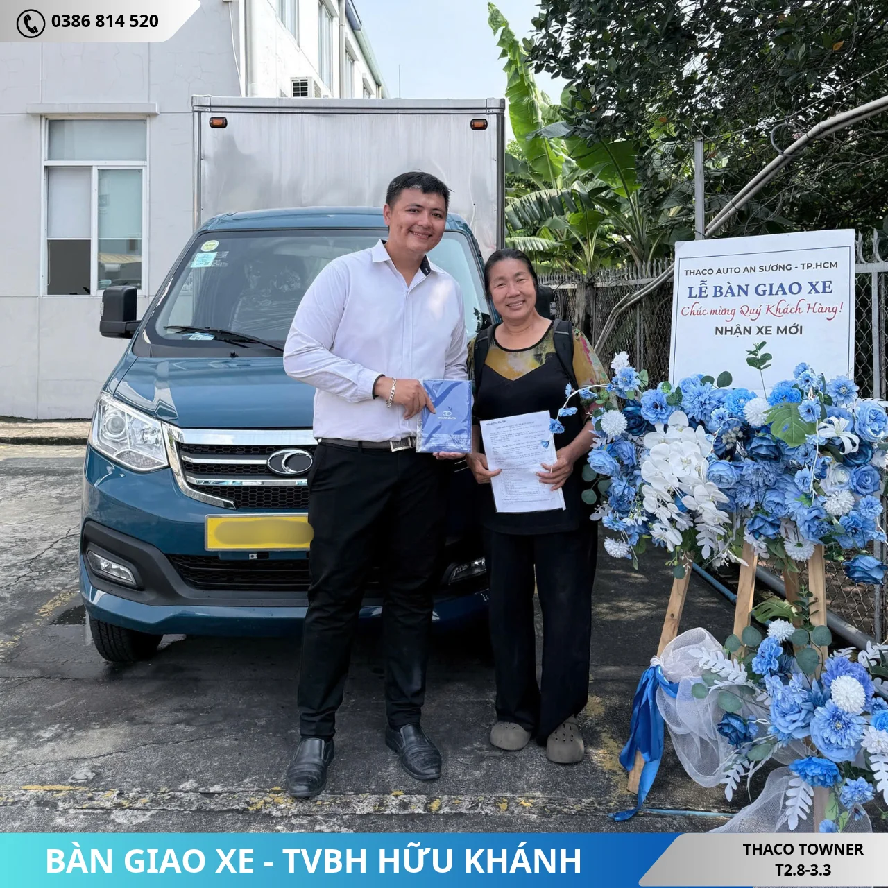 Bàn giao xe Thaco Towner T2.8-3.3
