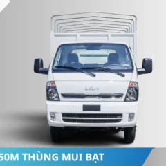 Đầu xe Xe tải Kia K250M thùng kín Mặt trước Kia K250M thùng mui bạt