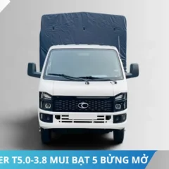 Đầu xe tải Thaco Linker T5.0-3.8 mui bạt 5 bửng mở Đầu xe tải Thaco Linker T5.0-3.8 mui bạt 5 bửng mở