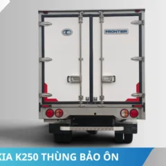 Đuôi xe tải Kia K250 thùng bảo ôn