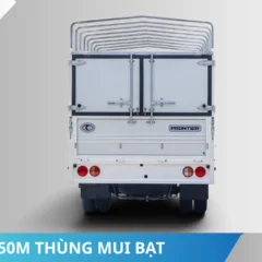 Đuôi Xe tải Kia K250M thùng kín Phía sau Kia K250M thùng mui bạt