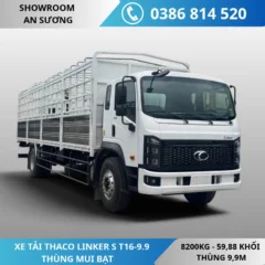 HÌNH NỀN WEB THACO LINKER T16-9.9 M91 Xe tải Thaco Linker S T16-9.9 thùng mui bạt