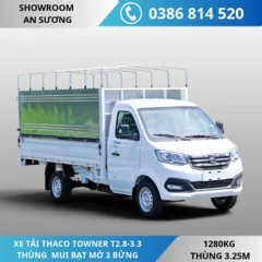 HÌNH NỀN WEB THACO TOWNWR T2.8-3.3 M31 Thaco Towner T2.8-3.3 thùng mui bạt tải 1T28