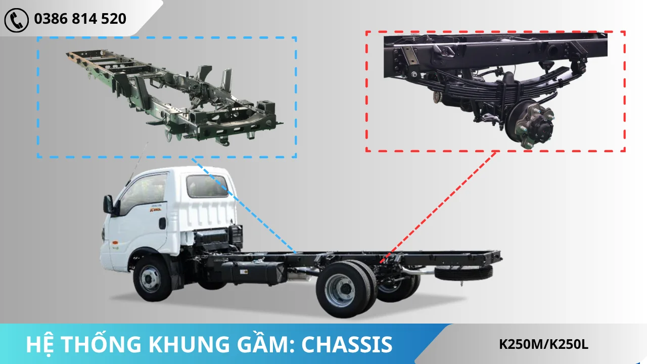 Chassis Kia K250M và K250L
