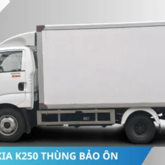 Mặt bên xe tải Kia K250 thùng bảo ôn