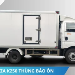 Mặt bên xe tải Kia K250 thùng bảo ôn