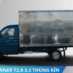 Thaco Towner T2.8-3.3 thùng kín tải 1T2 (5) Mặt bên Thaco Towner T2.8-3.3 thùng kín tải 1T2