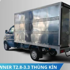 Thaco Towner T2.8-3.3 thùng kín tải 1T2 (8) Đuôi xe Thaco Towner T2.8-3.3 thùng kín tải 1T2