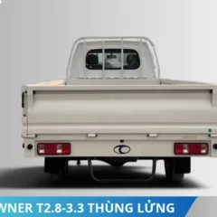 Thaco Towner T2.8-3.3 thùng lửng bạt tải 1T4 (4) Thaco Towner T2.8-3.3 thùng lửng bạt tải 1T4