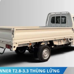 Thaco Towner T2.8-3.3 thùng lửng bạt tải 1T4 (5) Thaco Towner T2.8-3.3 thùng lửng bạt tải 1T4