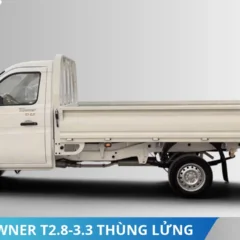 Thaco Towner T2.8-3.3 thùng lửng bạt tải 1T4 (7) Thaco Towner T2.8-3.3 thùng lửng bạt tải 1T4