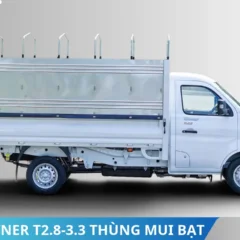 Thaco Towner T2.8-3.3 thùng mui bạt tải 1T28 (2) Mặt bên Thaco Towner T2.8-3.3 thùng mui bạt tải 1T28