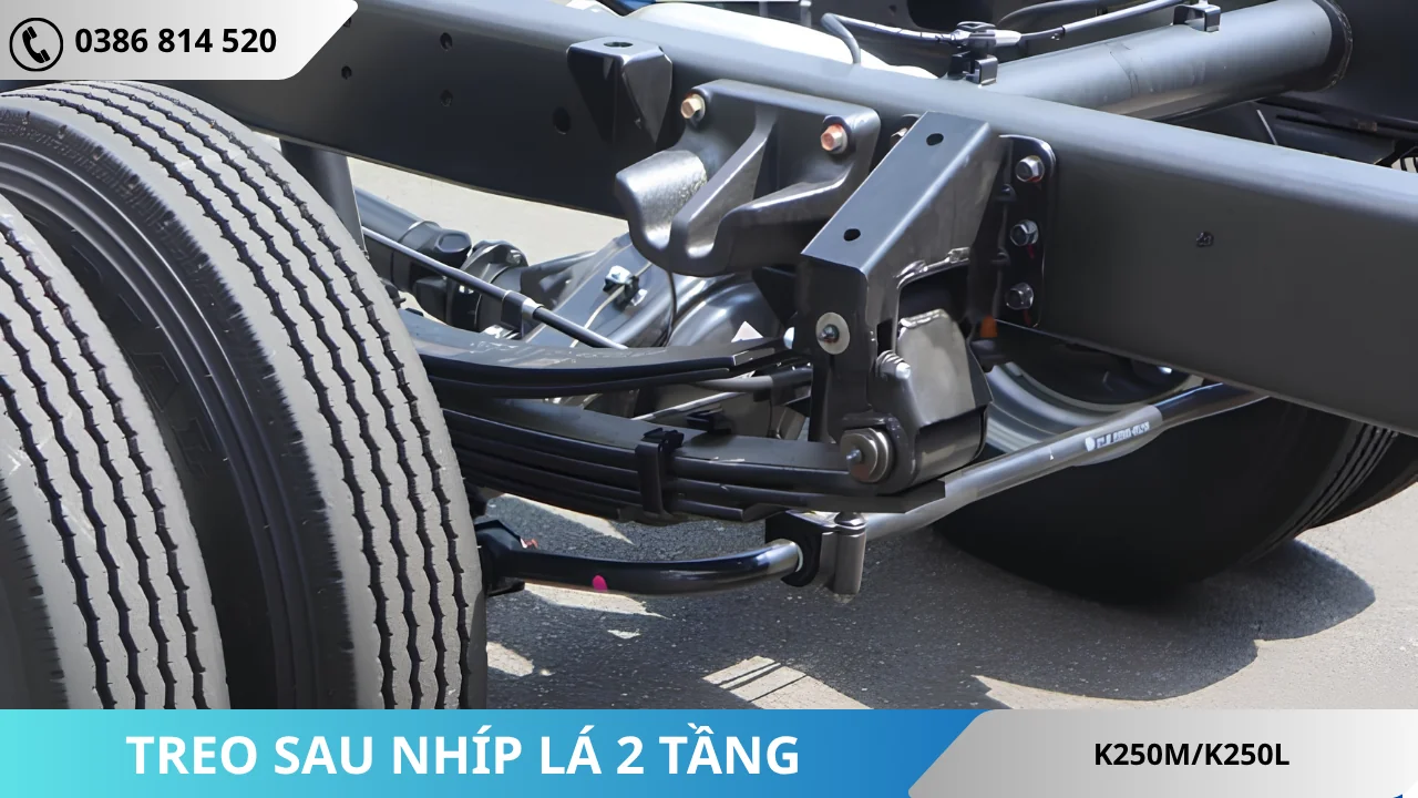 Treo sau nhíp lá 2 tầng K250M và K250L
