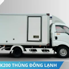 Xe tải KIA K200 thùng đông lạnh DL1 (2) Mặt bên Xe tải Kia K200 thùng đông lạnh