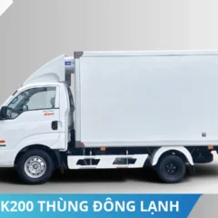 Xe tải KIA K200 thùng đông lạnh DL1 (3) Mặt bên Xe tải Kia K200 thùng đông lạnh