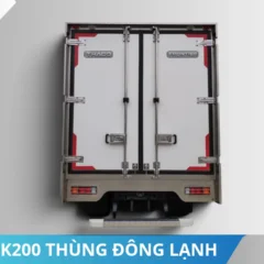 Xe tải KIA K200 thùng đông lạnh DL1 (8) Đuôi Xe tải Kia K200 thùng đông lạnh