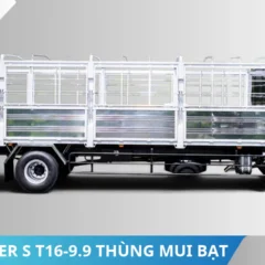 Xe tải Thaco Linker S T16-9.9 thùng mui bạt (2) Xe tải Thaco Linker S T16-9.9 thùng mui bạt