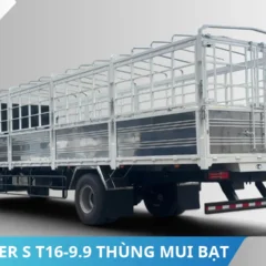 Xe tải Thaco Linker S T16-9.9 thùng mui bạt (6) Xe tải Thaco Linker S T16-9.9 thùng mui bạt
