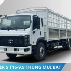 Xe tải Thaco Linker S T16-9.9 thùng mui bạt (8) Xe tải Thaco Linker S T16-9.9 thùng mui bạt