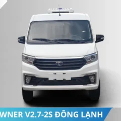 Xe van đông lanh Thaco (8) Mặt trước Xe van đông lanh Thaco Towner V2.7-2S